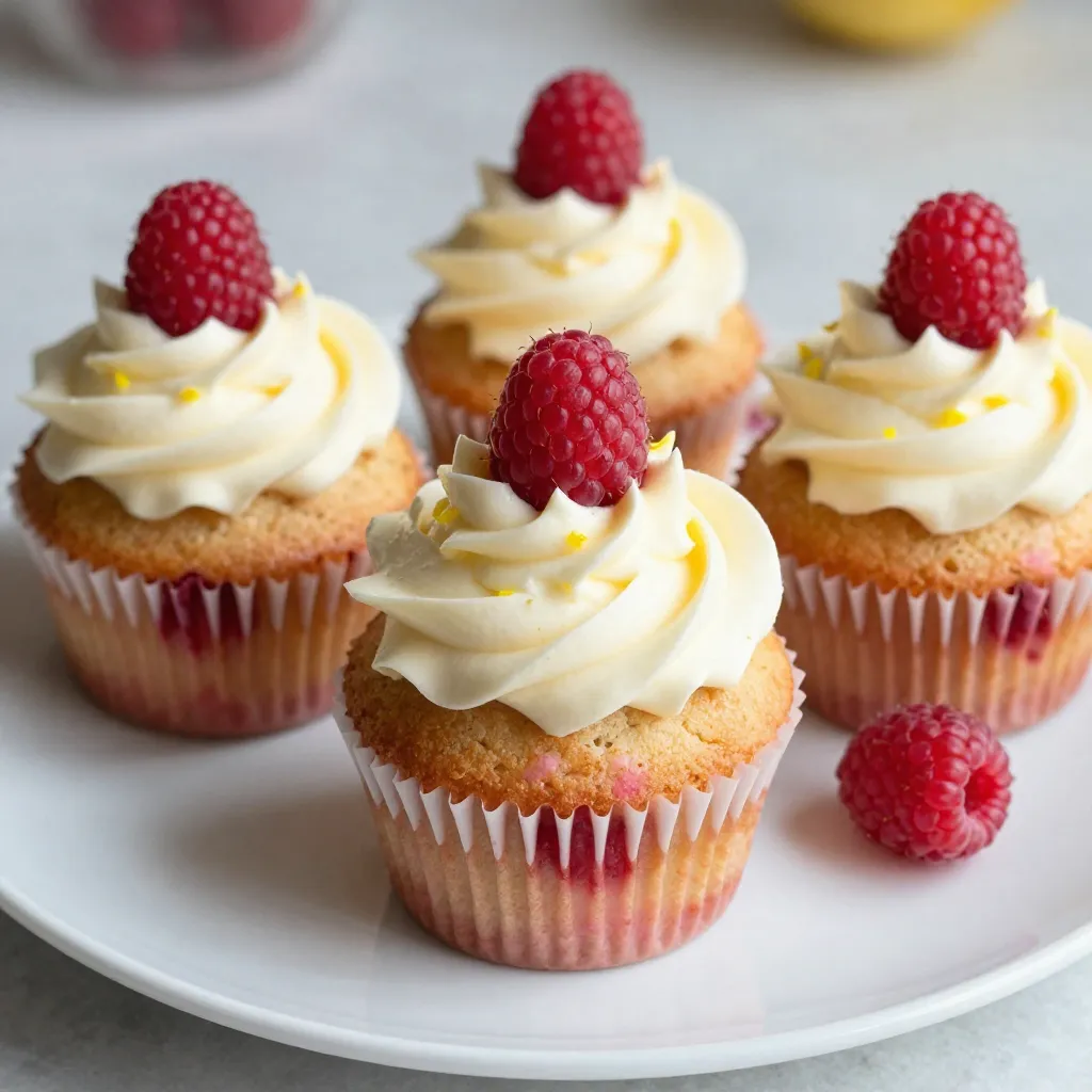 Raspberry Lemonade Cupcakes Fresh and Flavorful Treat