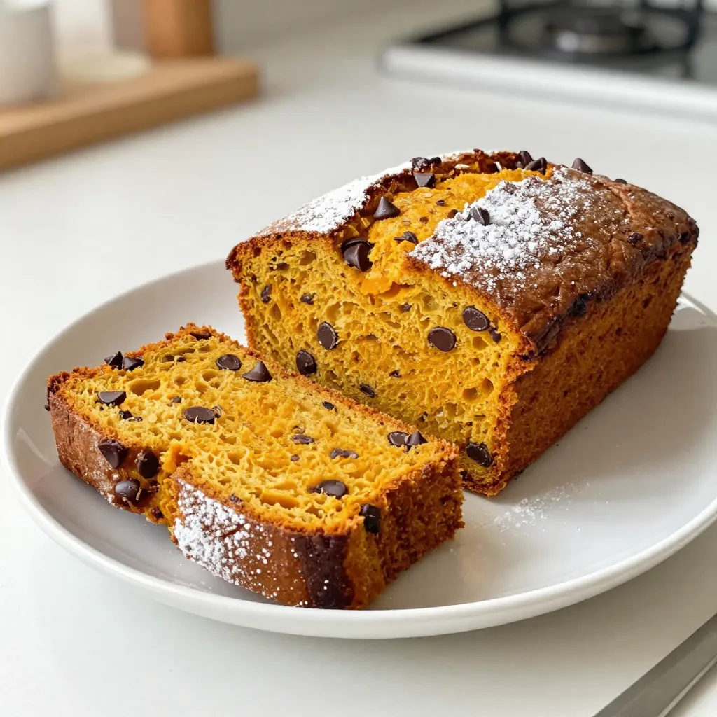 Pumpkin Chocolate Chip Bread Rich and Moist Delight