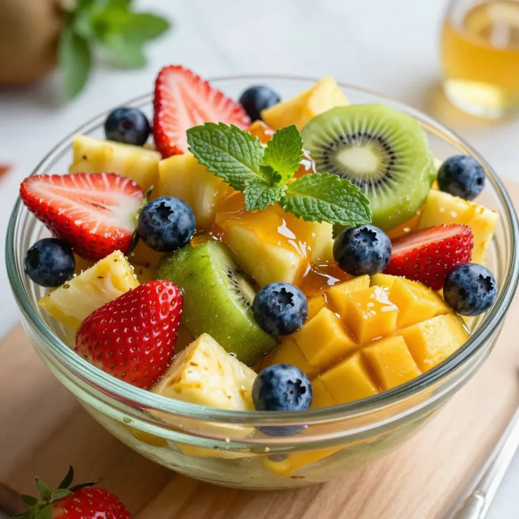 Honey Lime Fruit Salad Fresh and Flavorful Delight