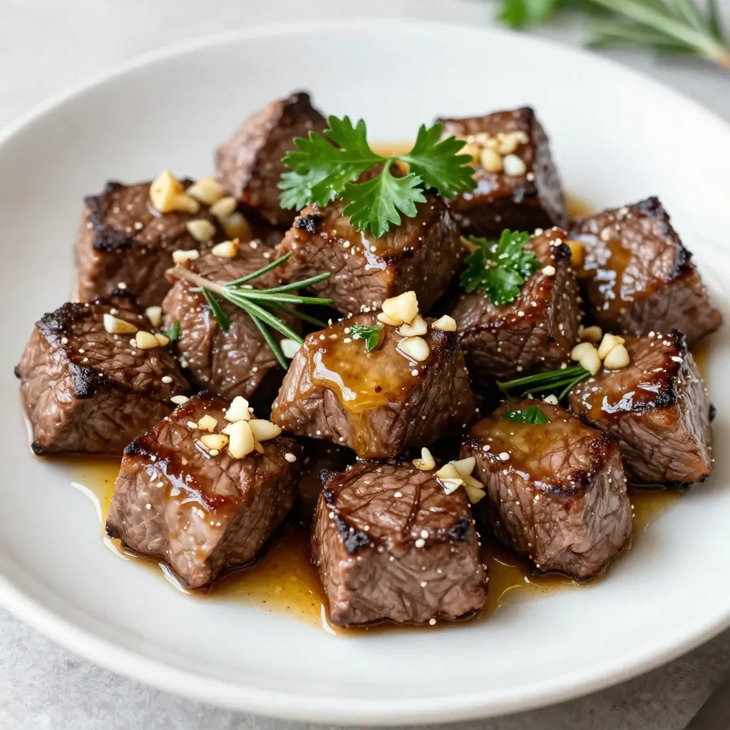 Garlic Butter Steak Bites Juicy and Flavorful Treat