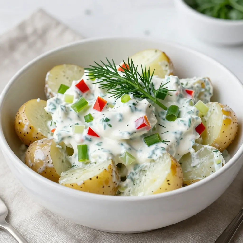 Tangy Dill Potato Salad Refreshing Summer Side Dish