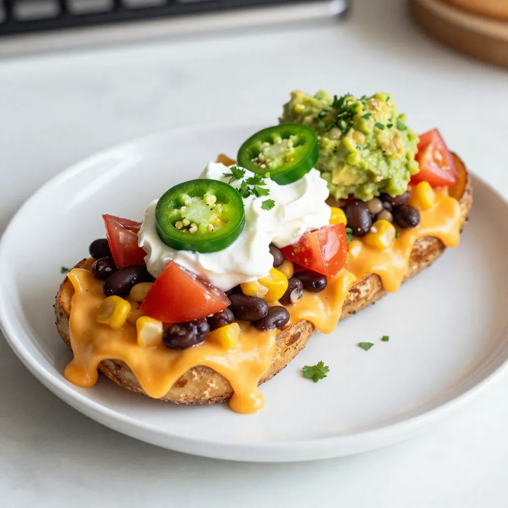 Loaded Nacho Potato Skins Irresistible Party Snack