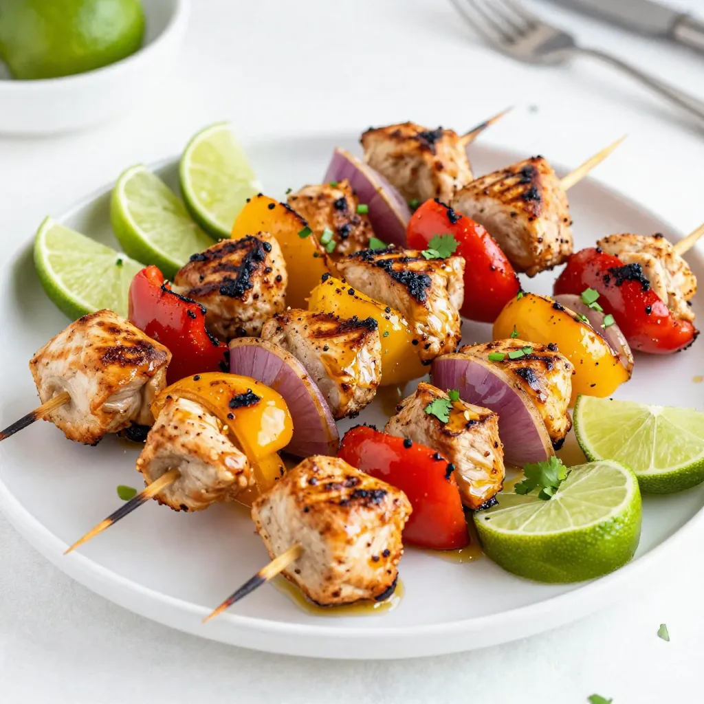 Chili Lime Grilled Chicken Kabobs Flavorful Delight