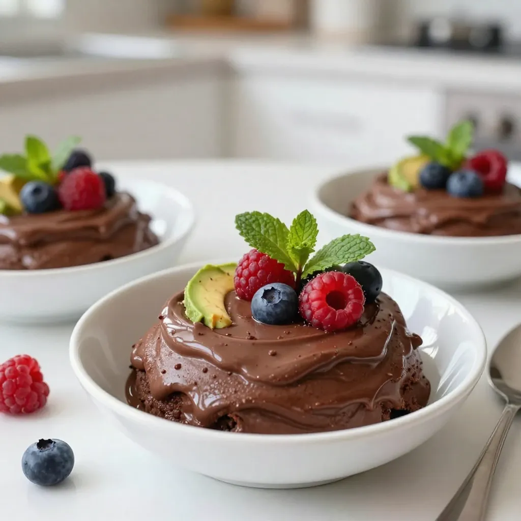 Vegan Chocolate Avocado Mousse Rich and Creamy Delight