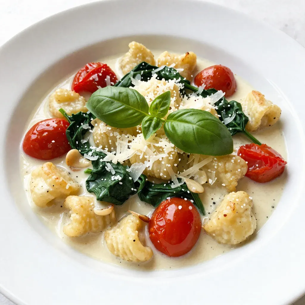 One-Pot Creamy Tuscan Gnocchi Simple Weeknight Meal