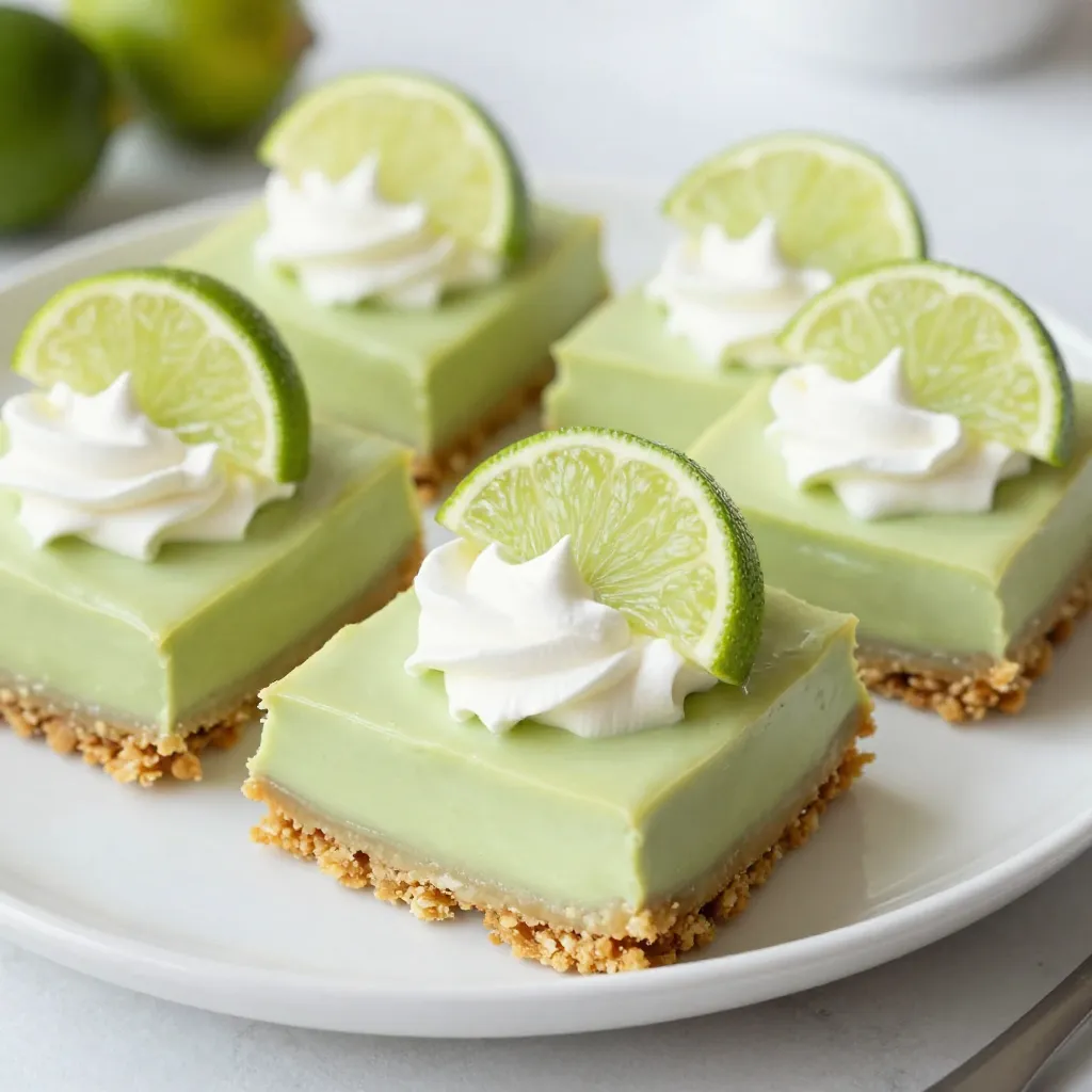 Key Lime Pie Bars Easy and Refreshing Dessert Recipe
