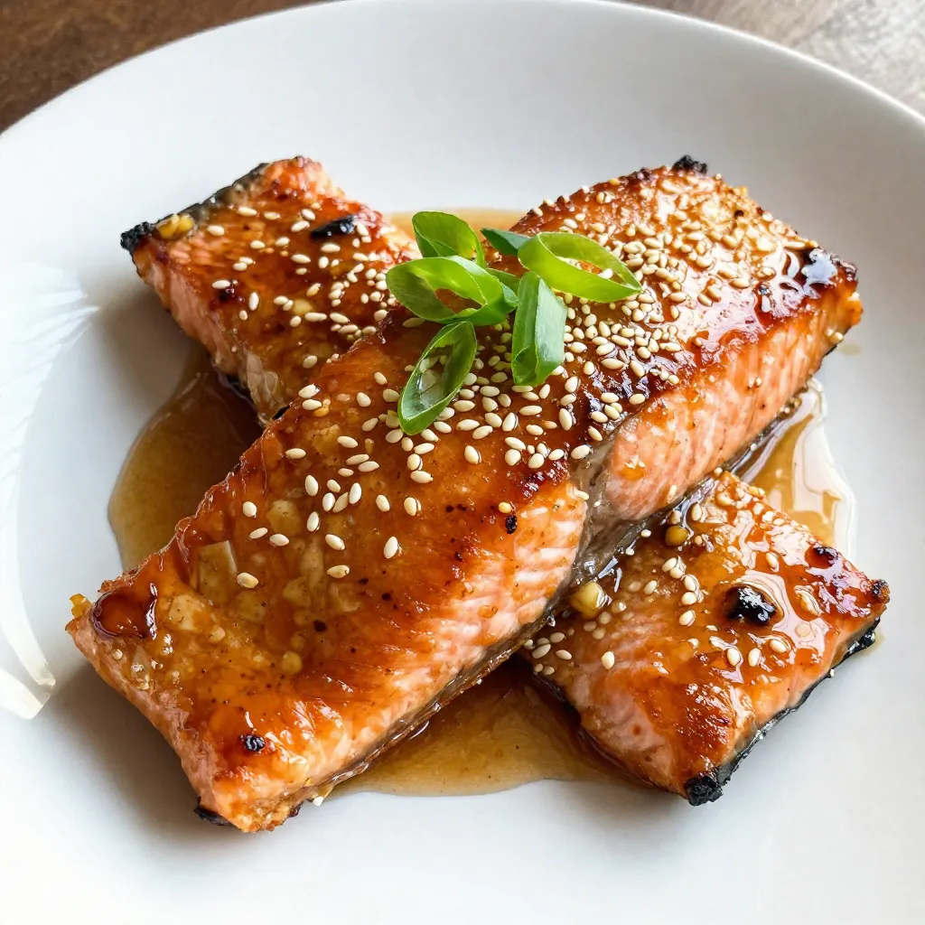 Honey Garlic Glazed Salmon Tasty and Simple Recipe
