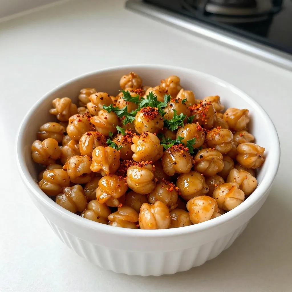 Spicy Roasted Chickpeas Crunchy and Flavorful Snack