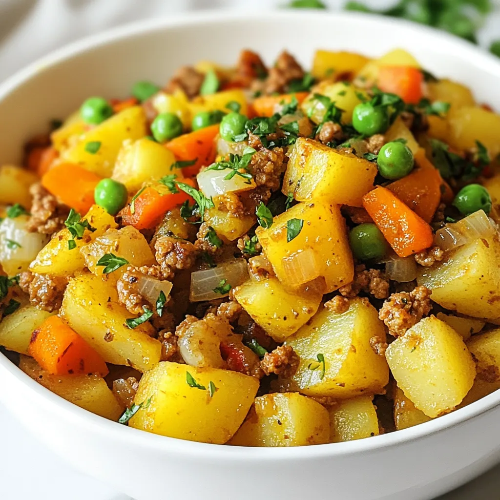 Ground Turkey Potato Skillet Quick and Tasty Meal