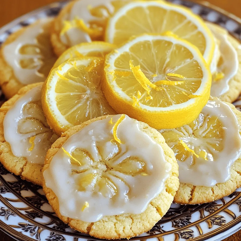 Glazed Lemon Sugar Cookies Tasty and Simple Recipe