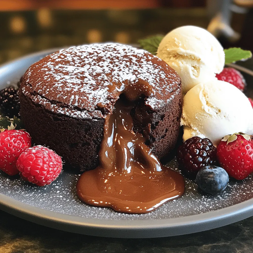 Chocolate Lava Cake Irresistible Gooey Delight