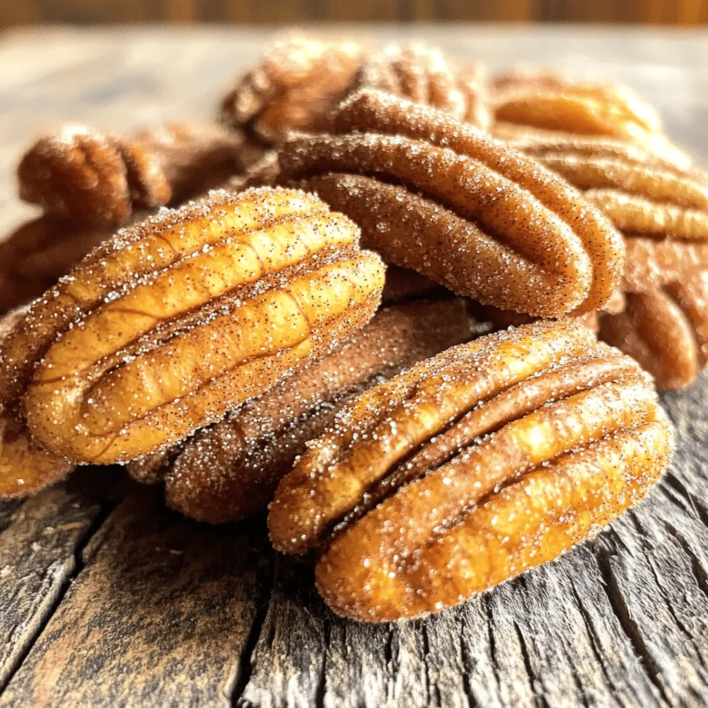 Cinnamon Sugar Pecans Simple and Tasty Snack Recipe