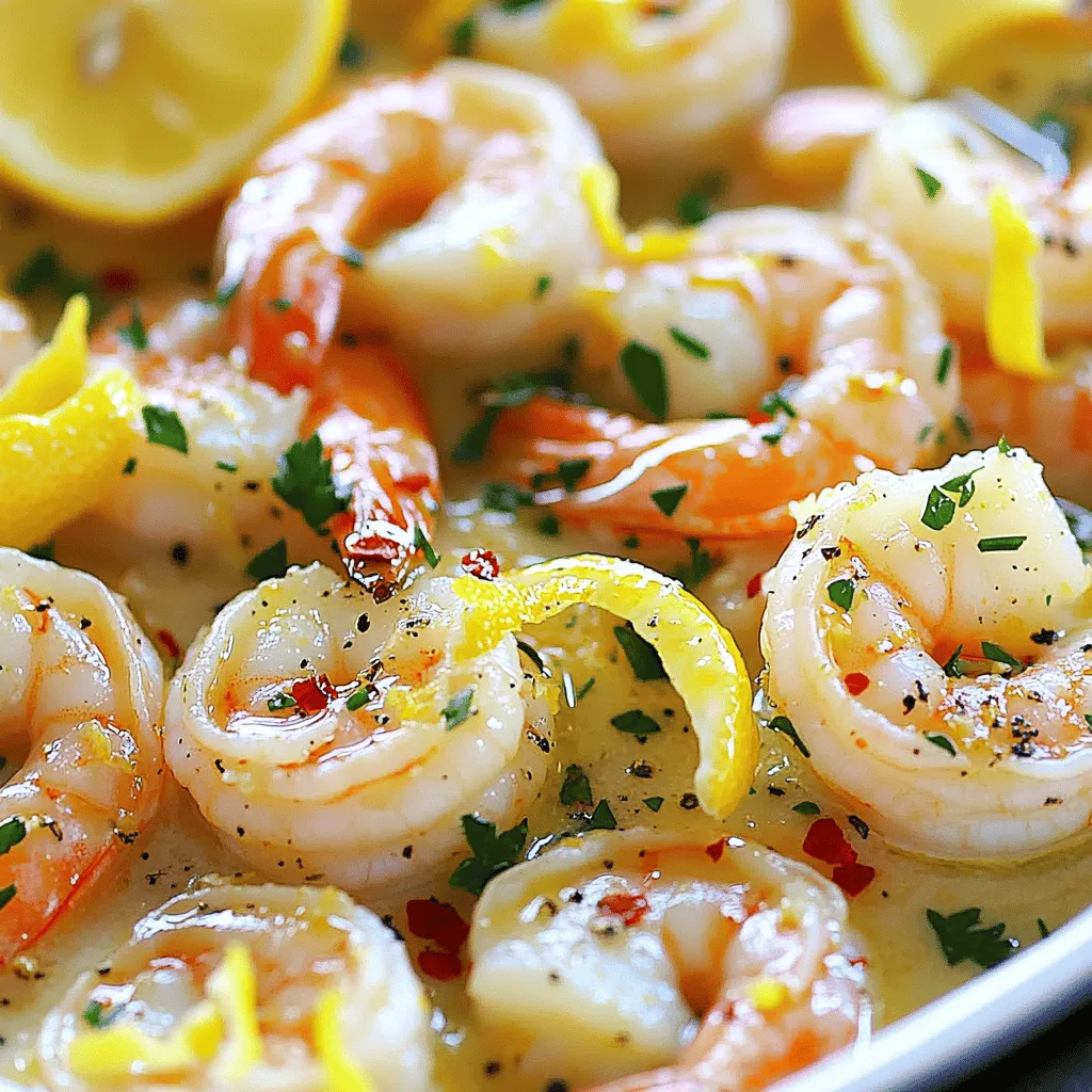 Zesty Lemon Garlic Shrimp Flavorful and Easy Recipe