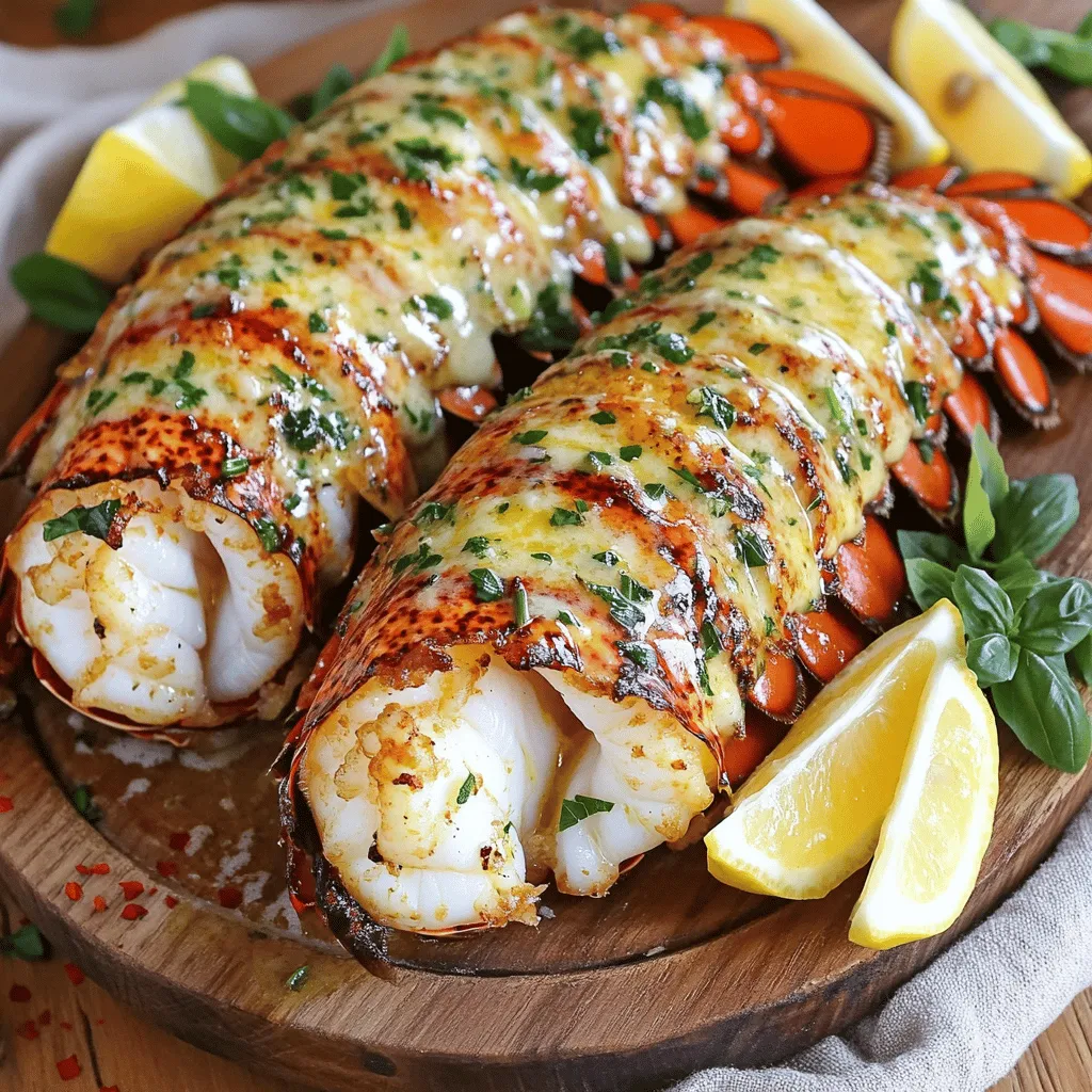 To make lobster tails with garlic herb butter sauce, you need a few simple ingredients. Here’s what you will need: