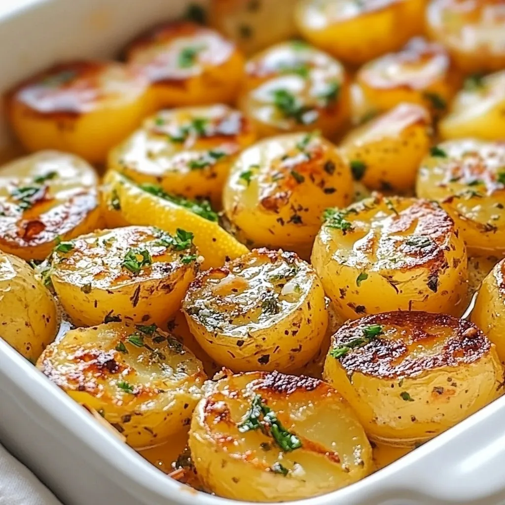 Greek Lemon Potatoes Easy and Flavorful Recipe