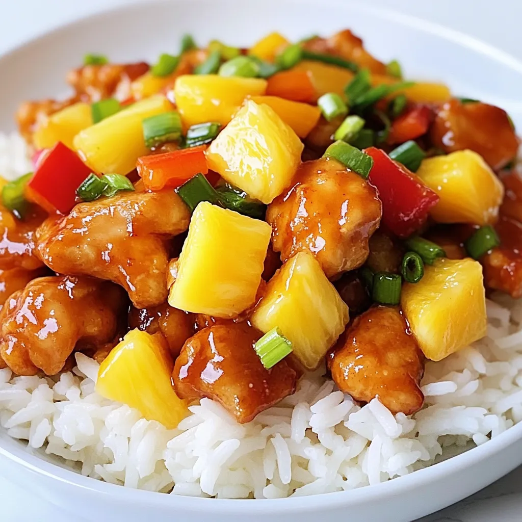 Sweet and Sour Chicken Flavorful Dinner Delight