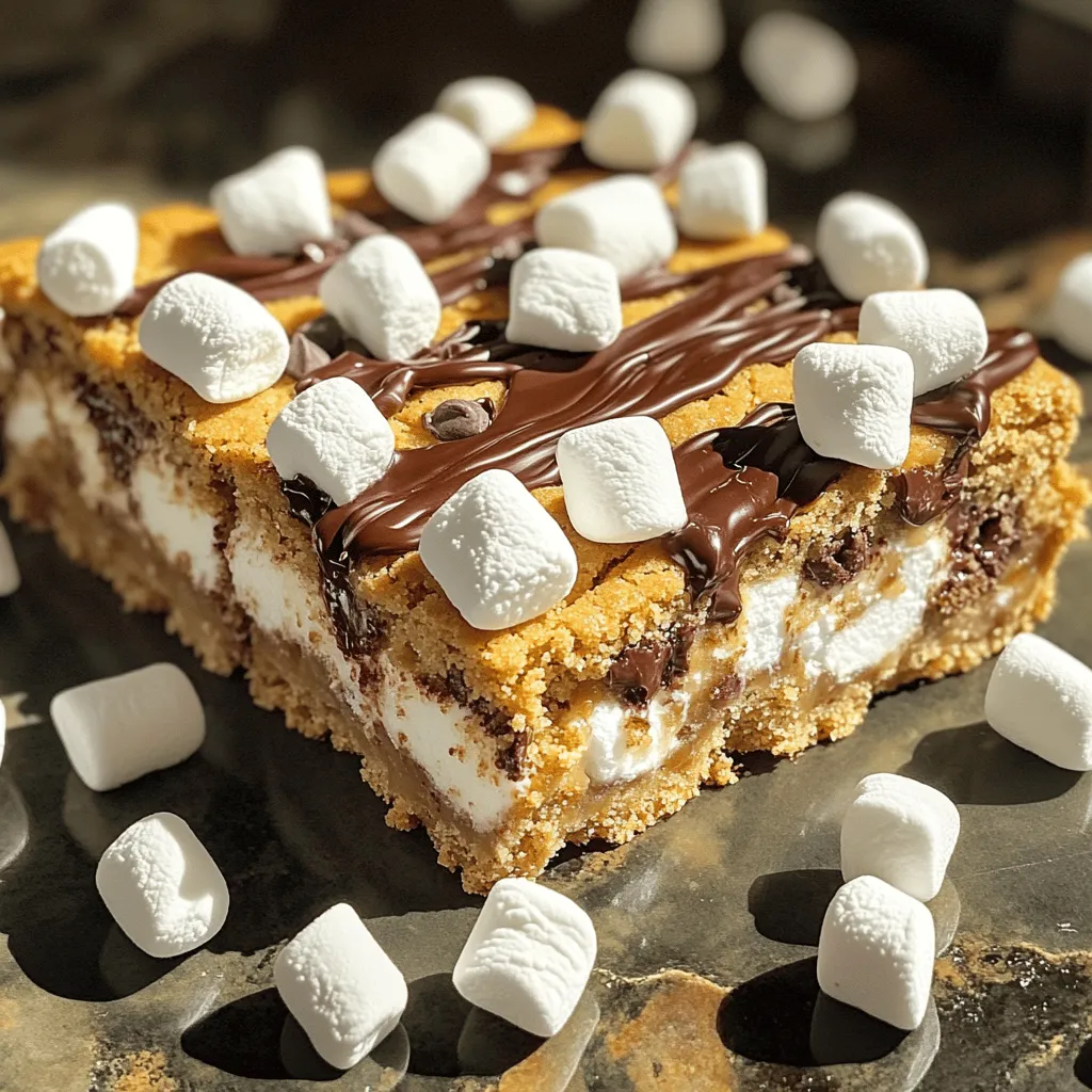 S&#8217;mores Cookie Bars Tasty Treat for Everyone