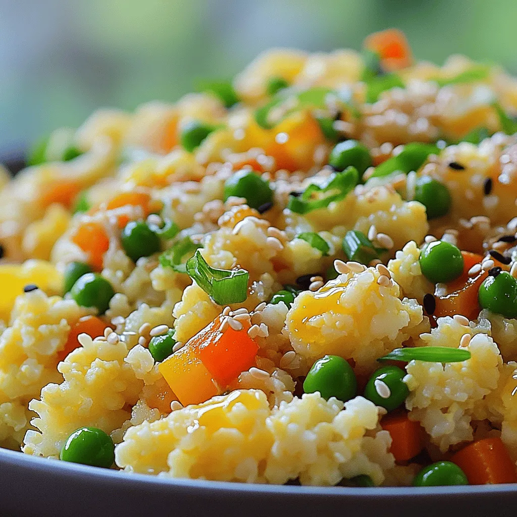 Cauliflower Fried Rice Flavorful Easy Meal Recipe