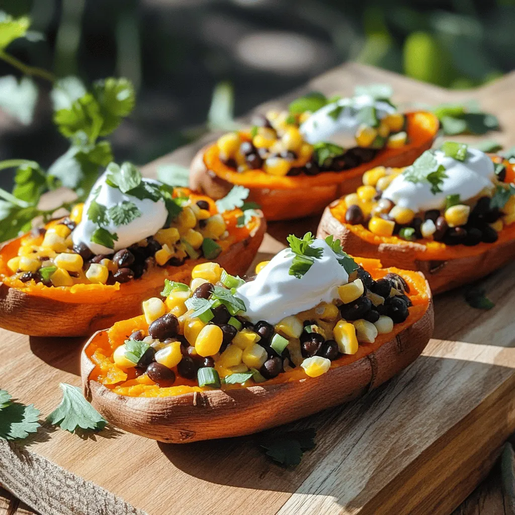 Loaded Sweet Potato Skins Flavorful and Easy Recipe