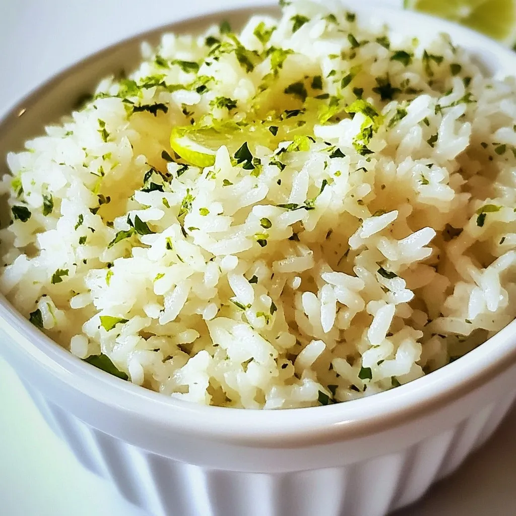 Cilantro Lime Rice Simple and Flavorful Recipe