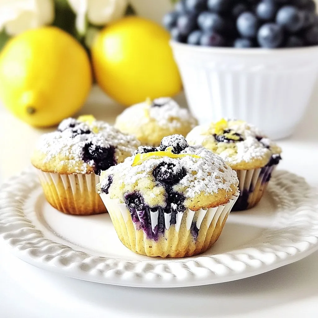 Lemon Blueberry Oatmeal Muffins Simple and Tasty Treat