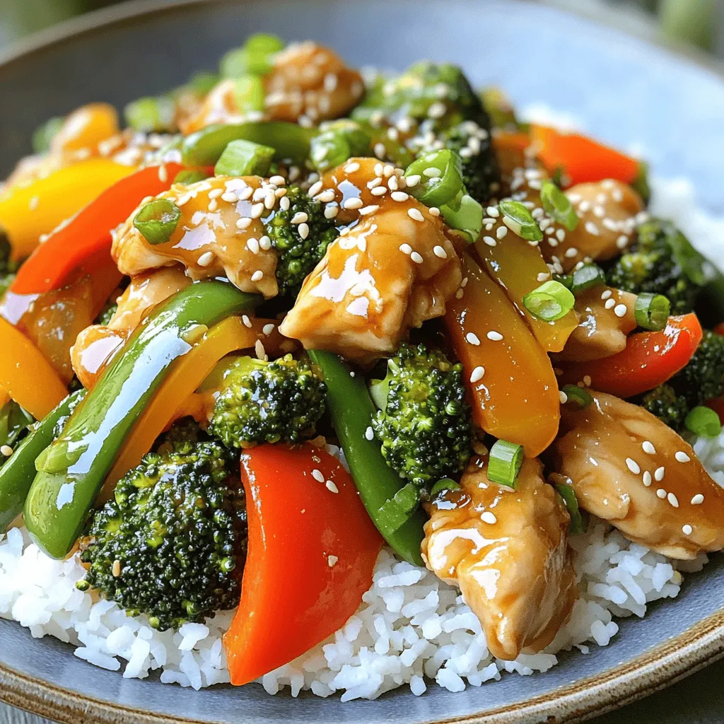 Honey Garlic Chicken Stir Fry Flavorful Quick Meal