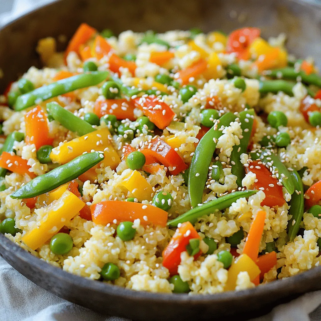 Cauliflower Rice Stir-Fry Fast and Flavorful Meal