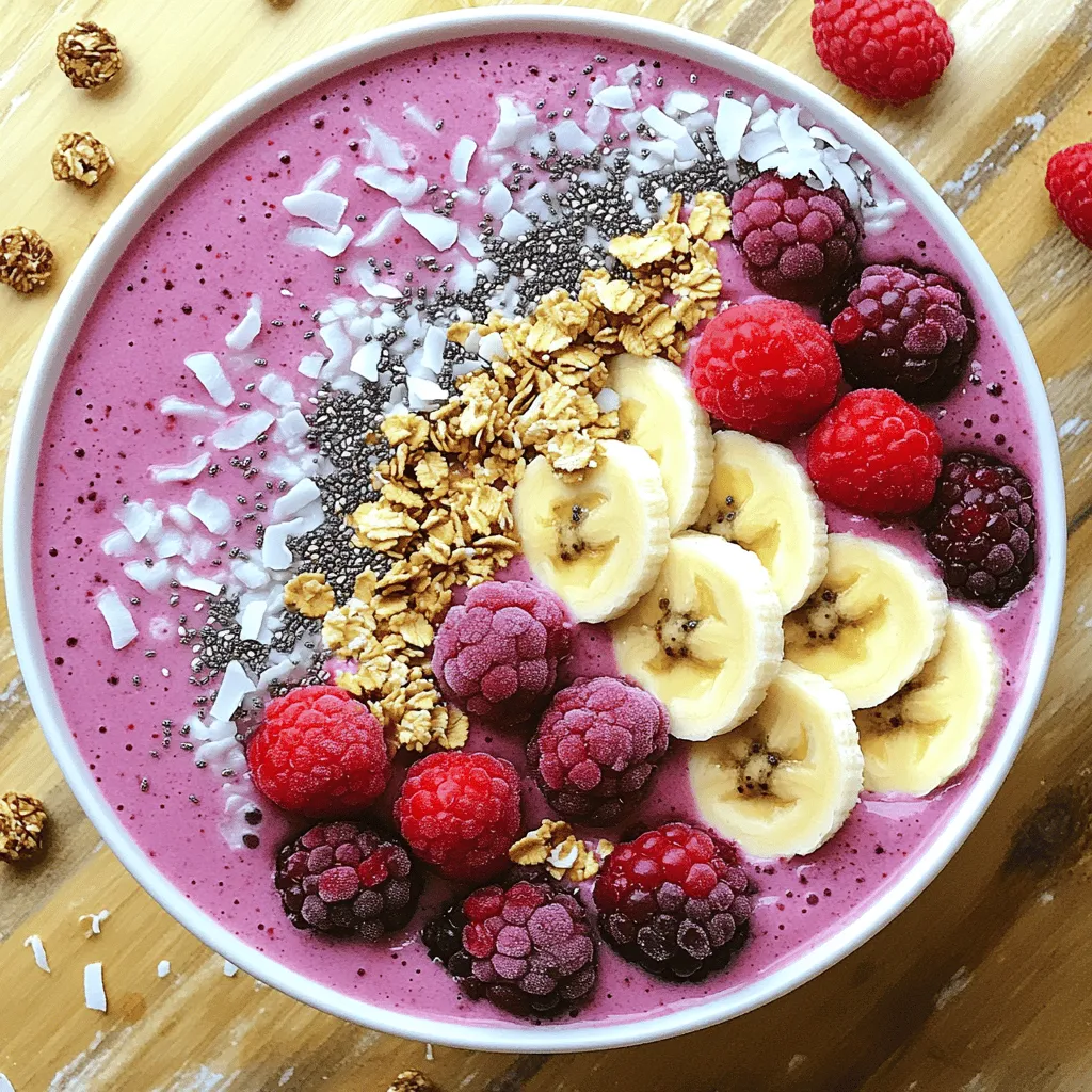 Berry Smoothie Bowl Fresh and Flavorful Recipe
