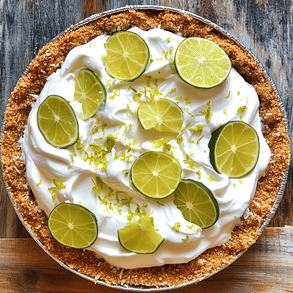 No Bake Key Lime Pie Delightful and Easy Recipe