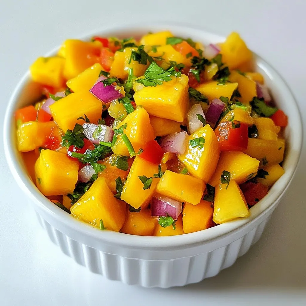 Mango Habanero Salsa Zesty and Flavorful Delight