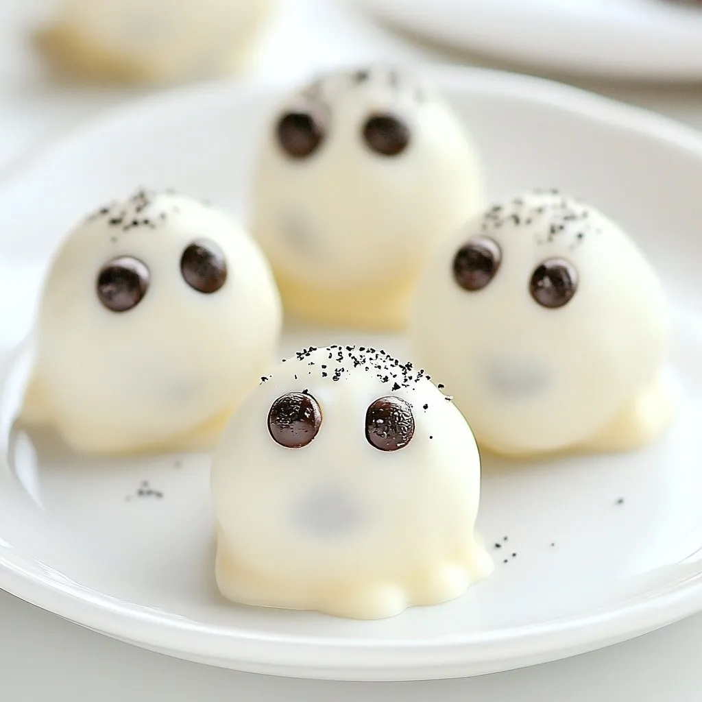 No-Bake Oreo Ghost Truffles Spooky and Simple Treat