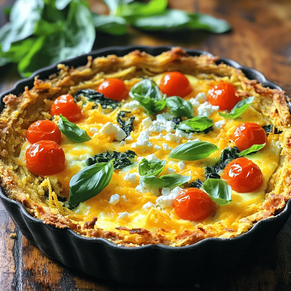 Spring Hash Brown Crust Quiche Flavorful and Easy Meal