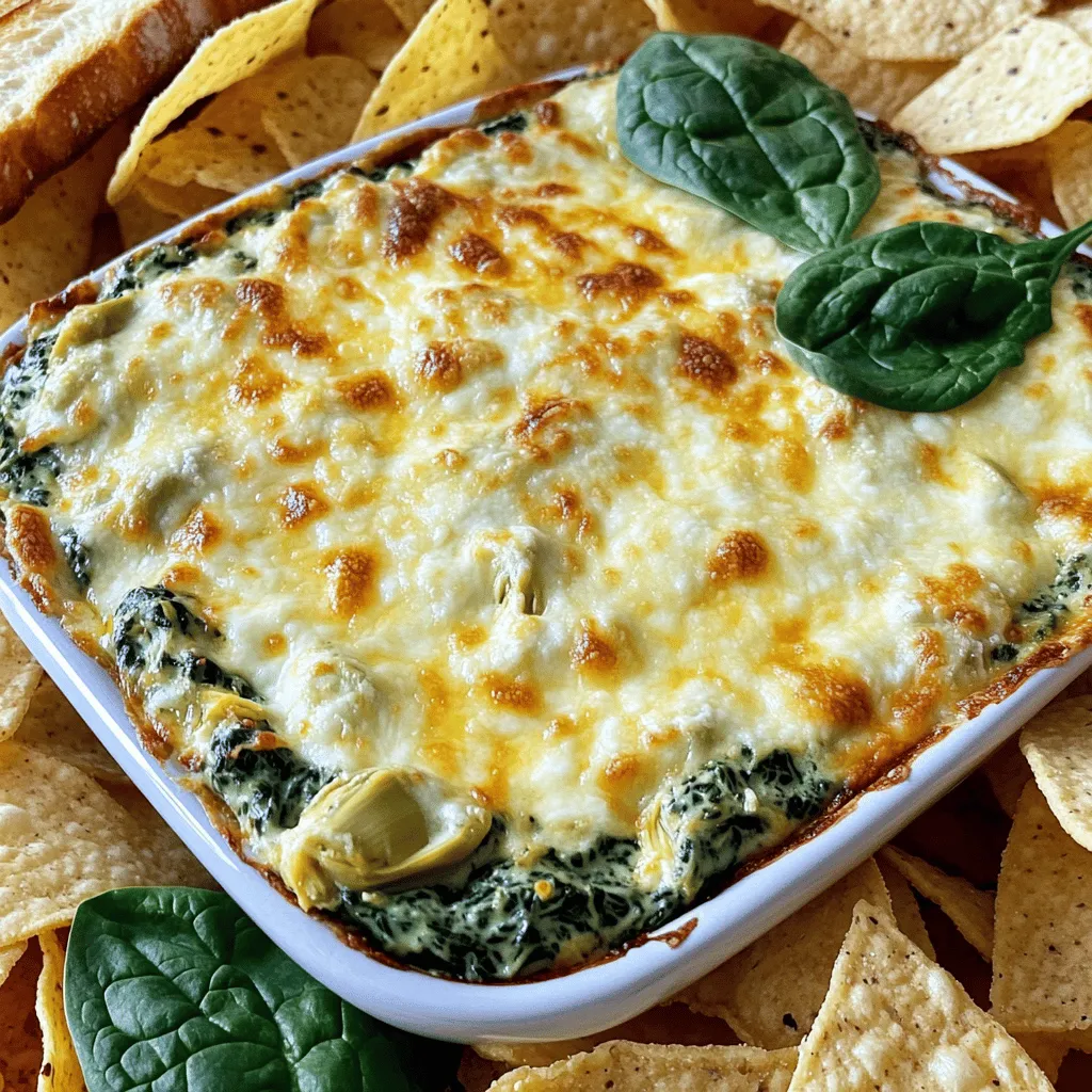 Savory Spinach Artichoke Dip Easy and Flavorful Recipe