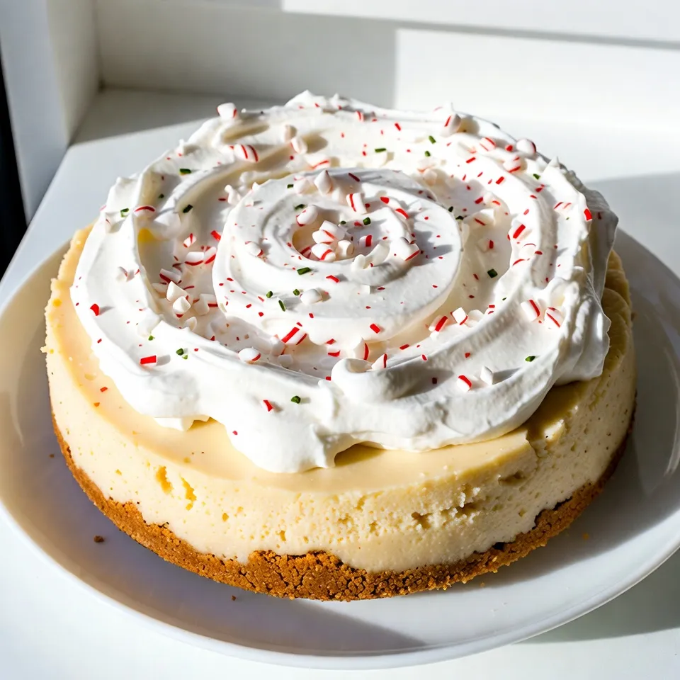 Peppermint White Chocolate Cheesecake Delightful Treat