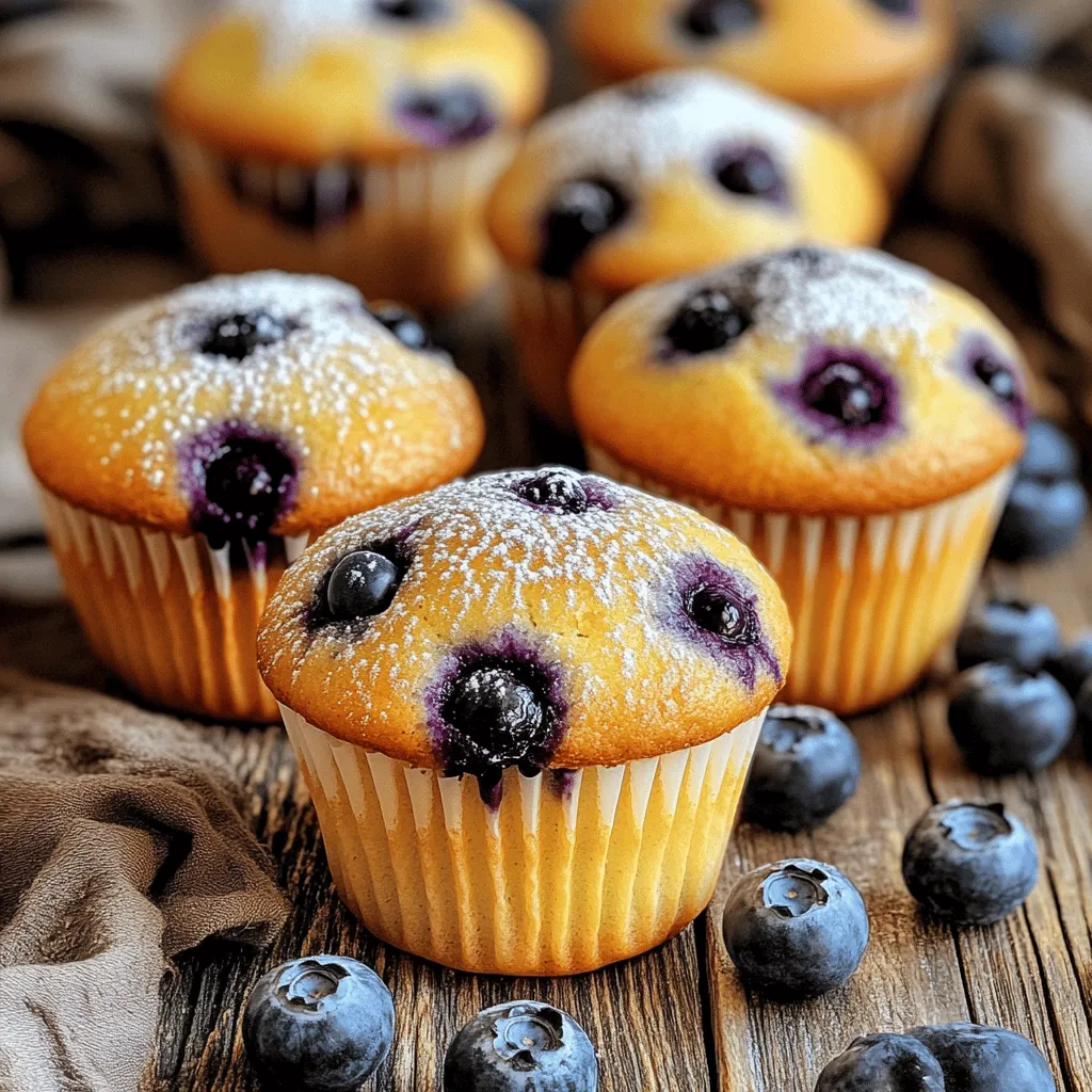 Classic Blueberry Muffins Tender and Flavorful Treat