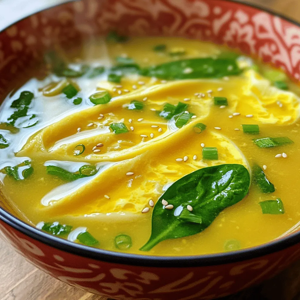 Easy Egg Drop Soup Flavorful and Quick Recipe