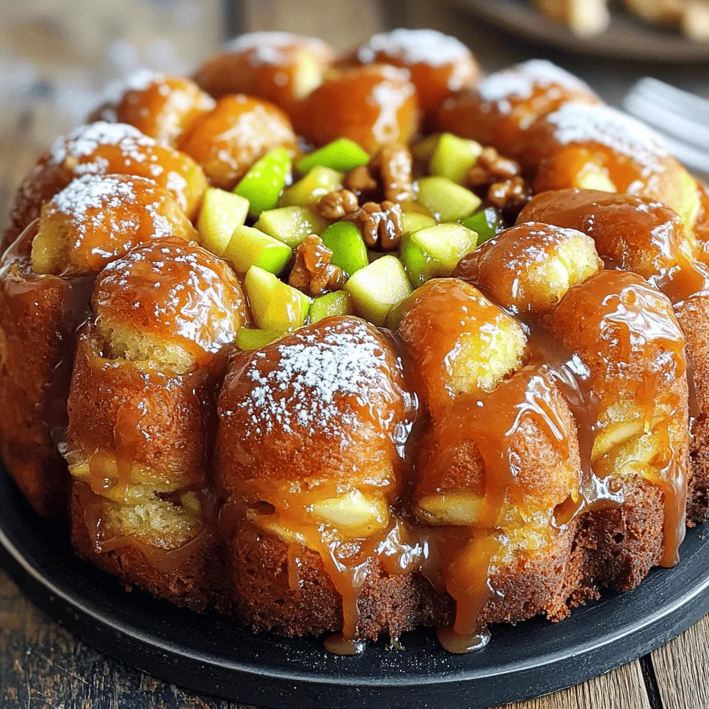 Caramel Apple Monkey Bread Irresistible Sweet Snack
