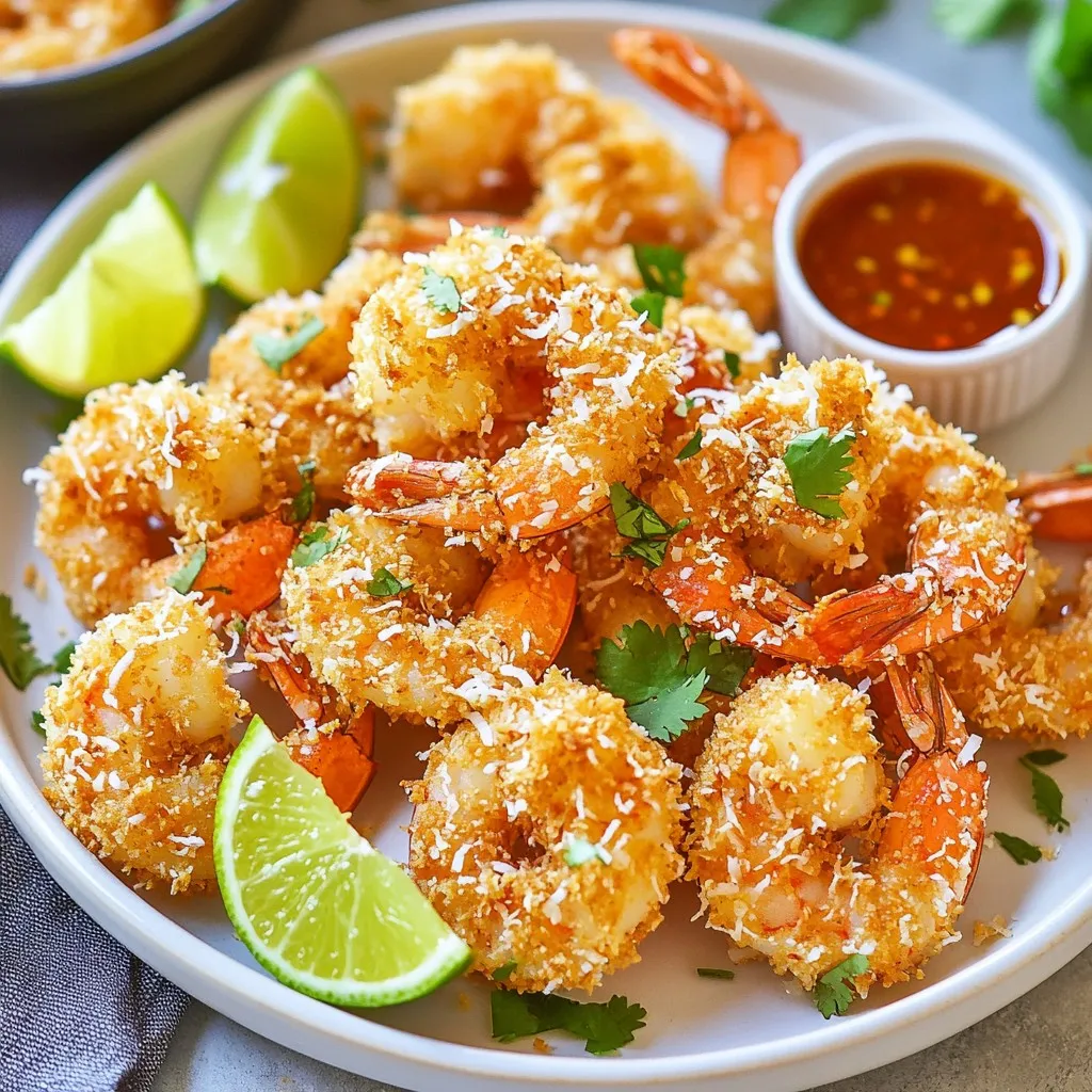 Air Fryer Coconut Shrimp Crispy and Flavorful Snack