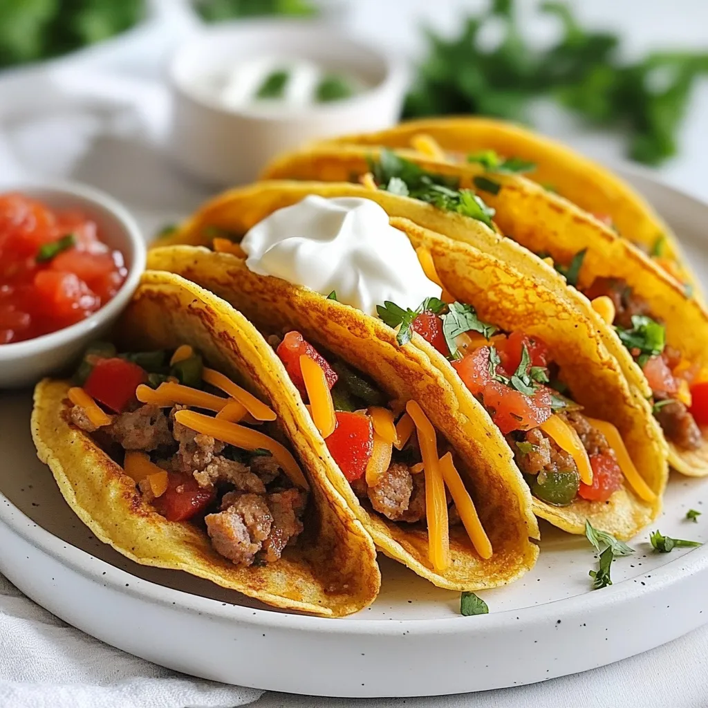Savory Pancake Tacos Easy and Flavorful Recipe