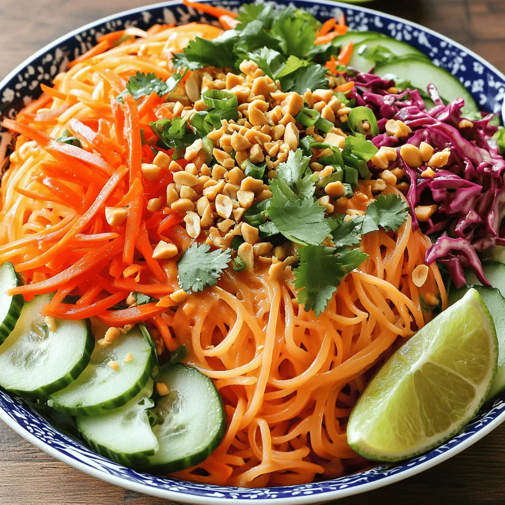 Spicy Thai Noodle Salad Flavorful and Fresh Delight