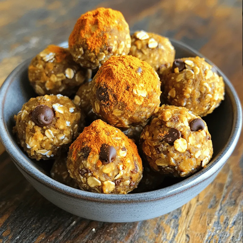 Pumpkin Spice Energy Bites Tasty and Simple Snack