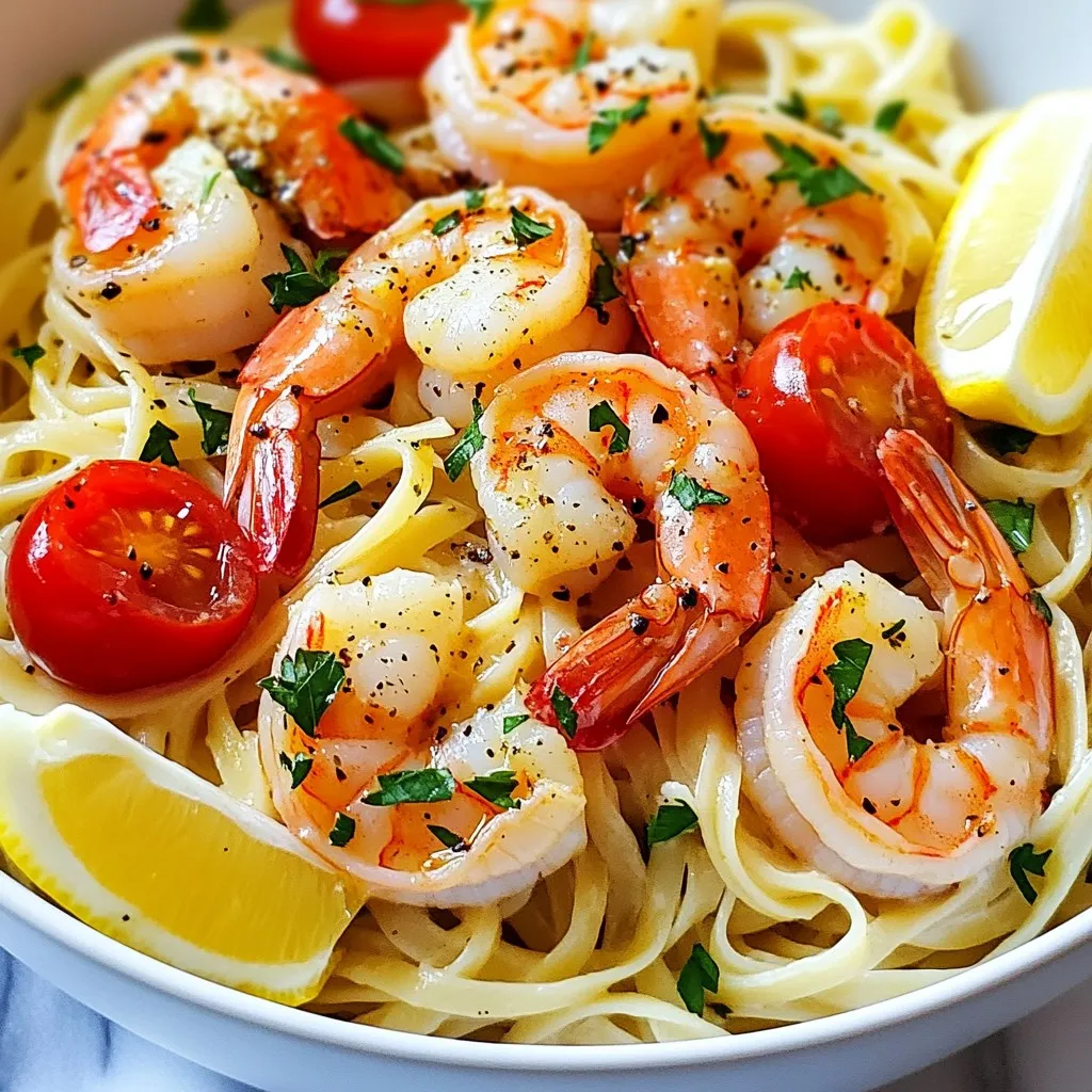 Garlic Butter Shrimp Scampi Tasty and Simple Meal