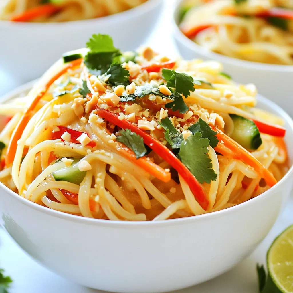 Spicy Peanut Noodles Quick and Flavorful Meal