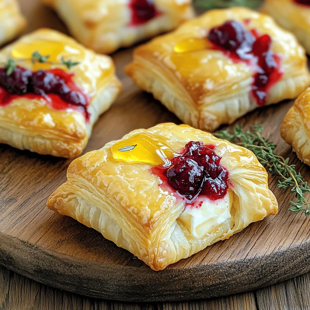 Cranberry Brie Bites Delightful Party Appetizer Recipe
