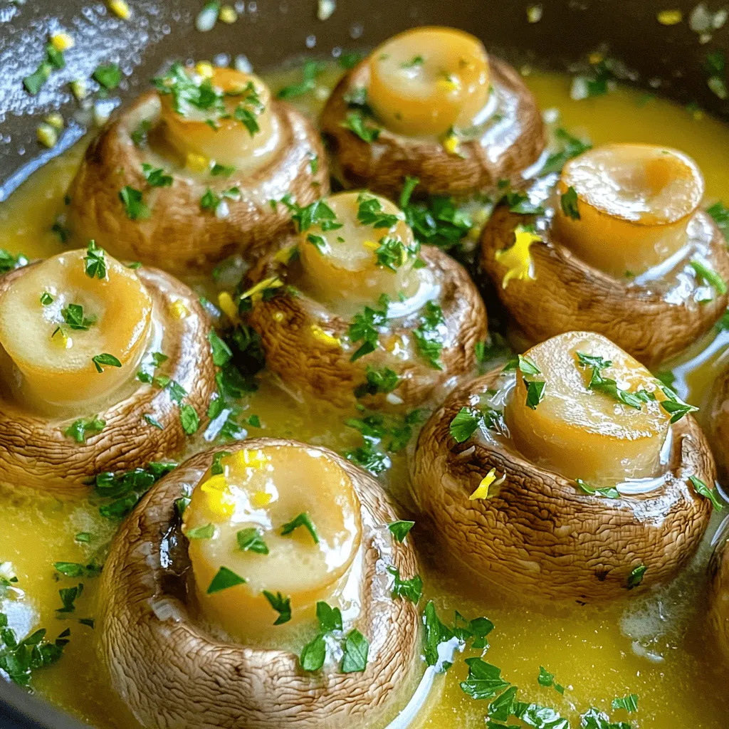 Herbed Garlic Butter Mushrooms Rich and Flavorful Dish