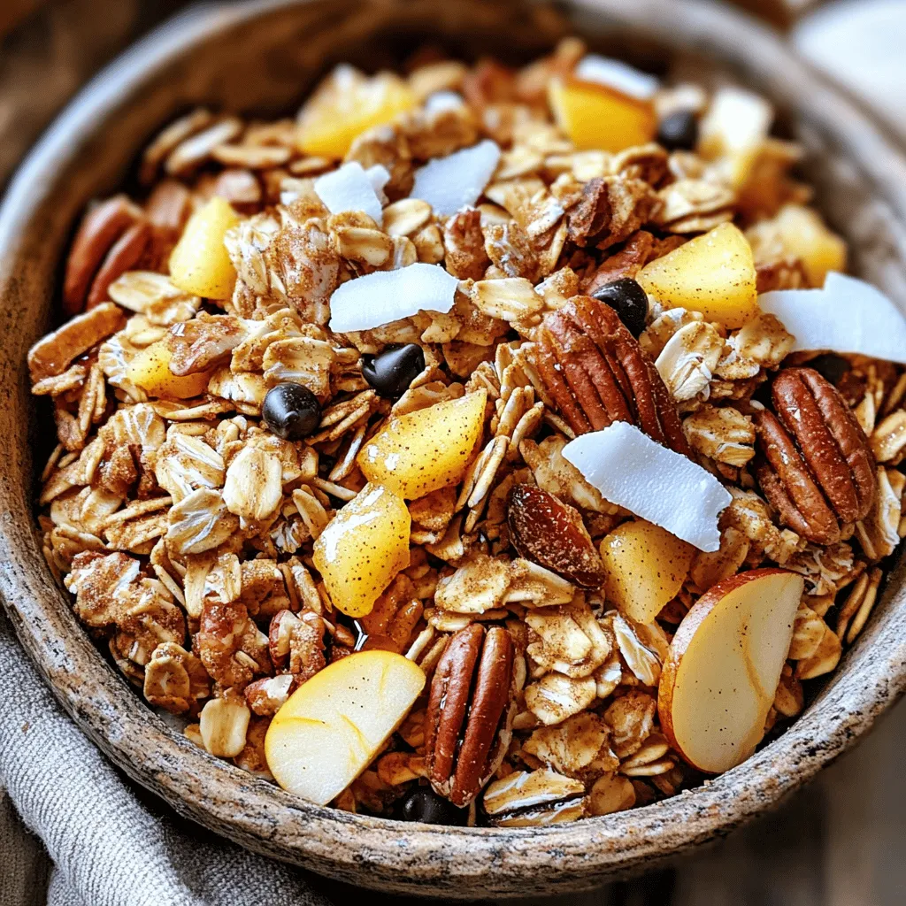 Apple Pie Spice Snack Mix Tasty Fall Treat Recipe