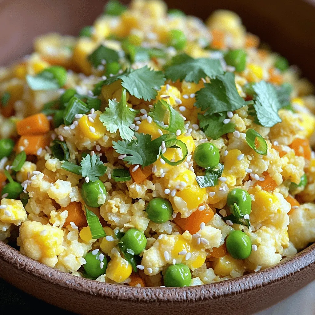 Cauliflower Fried Rice Simple and Flavorful Meal