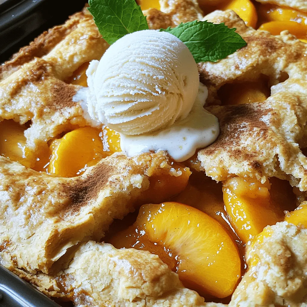 Peach Cobbler with Bisquick Simple and Tasty Recipe