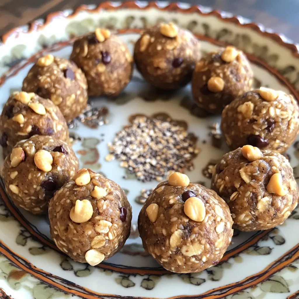 Peanut Butter Protein Balls High Protein Energizer