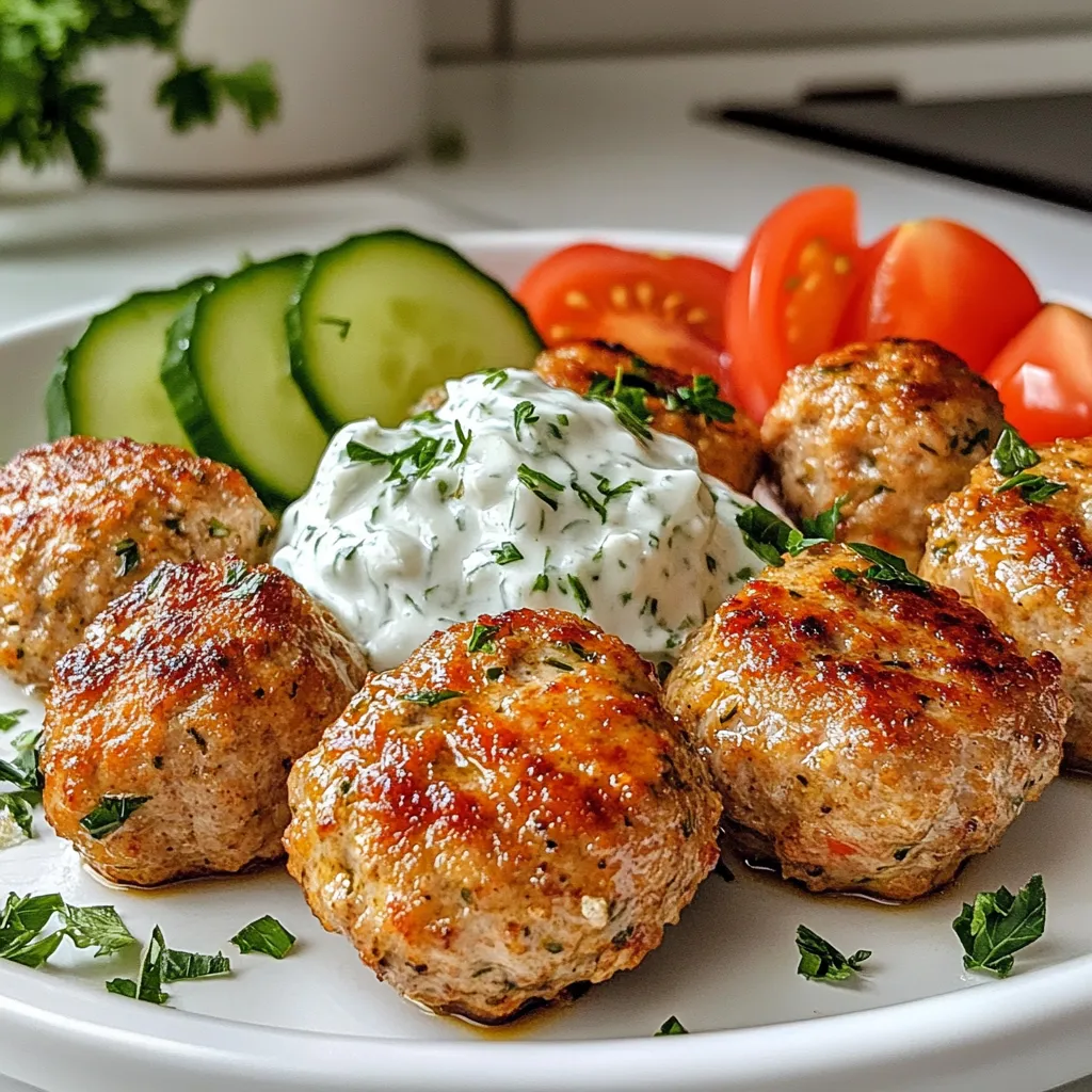 Greek Turkey Meatballs Flavorful and Easy to Make